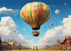 热气球故事绘本 - 热气球故事绘本图片