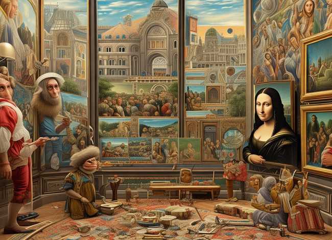 美术史上有趣的故事,美术史上有趣的故事作品 美术史上有趣的故事,美术史上有趣的故事作品