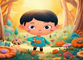 儿童故事配图插画，幼儿故事配图简笔画