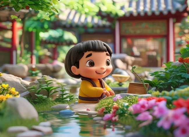 儿童孝道故事教育动画片，中国孝道故事动画片