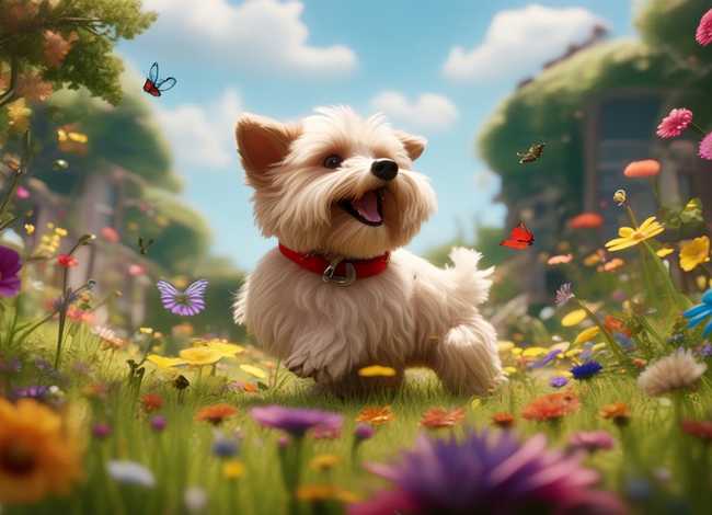 爱吹牛的小花狗绘本故事 - 爱吹牛的小花狗绘本故事教案 爱吹牛的小花狗绘本故事 - 爱吹牛的小花狗绘本故事教案