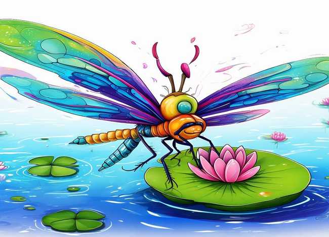 蜻蜓儿童画图片大全、蜻蜓儿童画图片大全简单 蜻蜓儿童画图片大全、蜻蜓儿童画图片大全简单