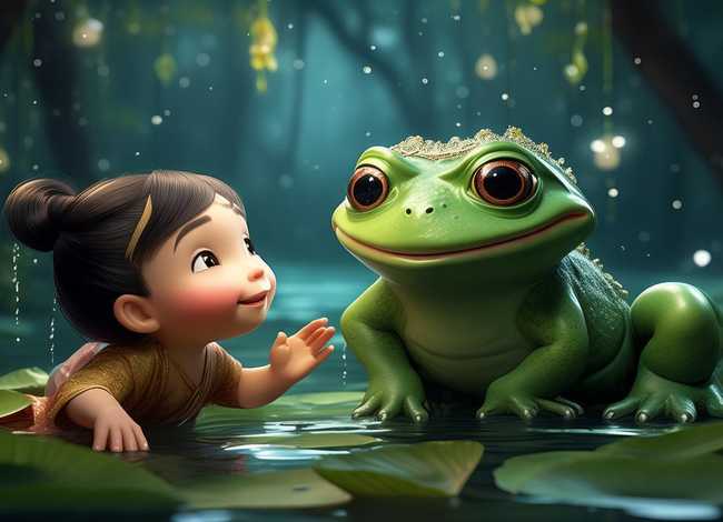 中华儿童故事青蛙王子 儿童故事青蛙王子 中华儿童故事青蛙王子 儿童故事青蛙王子