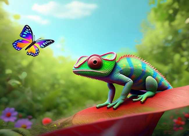 小变色龙的故事 小变色龙的故事内容