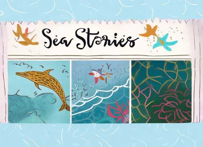 海里的故事（海里的故事小报简单又漂亮）