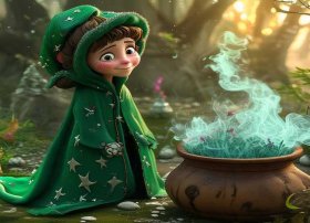 女巫儿童故事完整版；女巫故事集