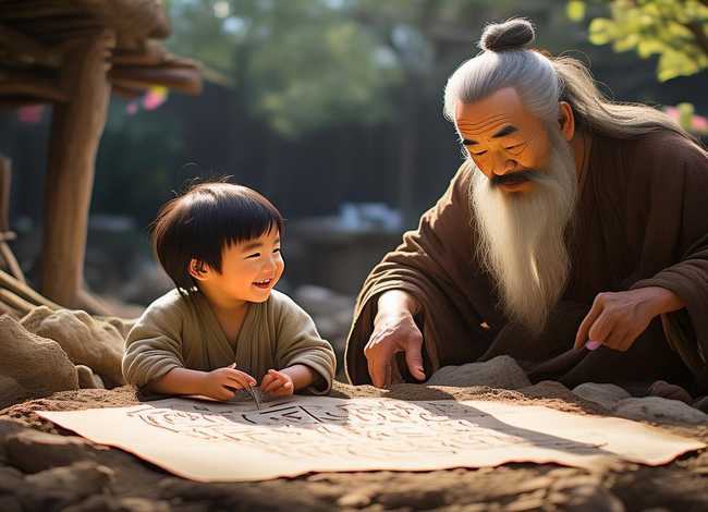 谷雨仓颉造字的儿童故事图片 有关谷雨仓颉的故事 谷雨仓颉造字的儿童故事图片 有关谷雨仓颉的故事