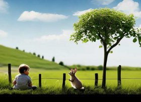 守株待兔儿童故事完整版、守株待兔故事简单版