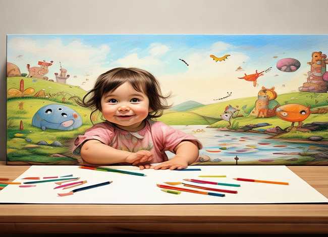 小儿绘画故事图片（小儿绘画故事图片简单）