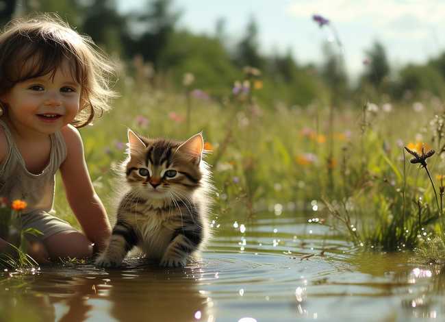 儿童故事小猫钓鱼文字、幼儿故事小猫钓鱼文字