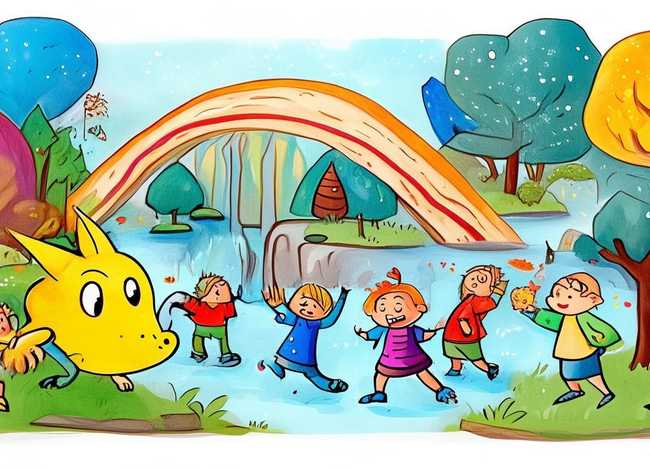 儿童简笔画故事创编 简笔画故事创编四幅图