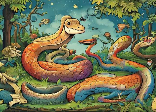 蛇的儿童故事大全简短80字左右;蛇的故事大全简单 蛇的儿童故事大全简短80字左右;蛇的故事大全简单