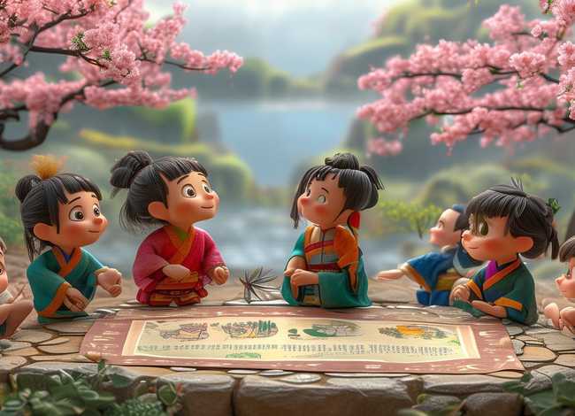 儿童诗经故事绘本 - 诗经动画小故事