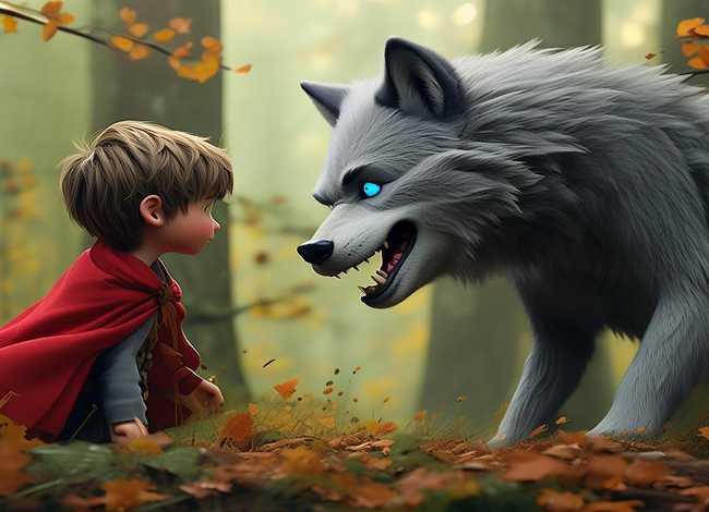 少儿大灰狼的故事 - 少儿故事大灰狼的故事