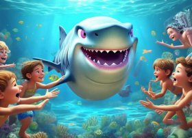 鲨鱼儿童故事粤语；鲨鱼故事国语