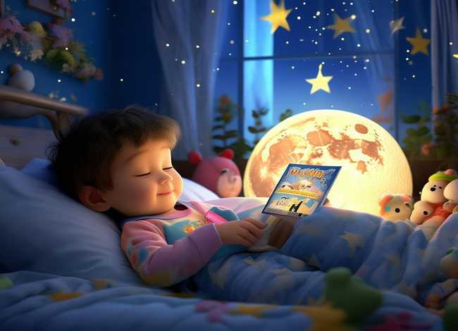 儿童故事月亮晚安（幼儿故事晚安月亮）