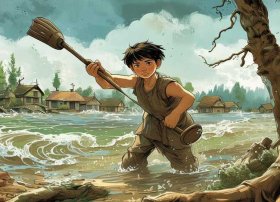 大禹治水儿童故事问题及答案；幼儿故事大禹治水