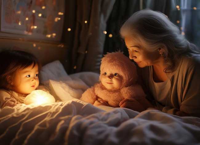 儿童睡前故事外婆和馍馍 外婆的睡前故事