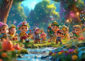 儿童故事动画；小儿故事动画片