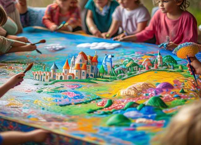 少儿美术故事（少儿美术绘本故事）