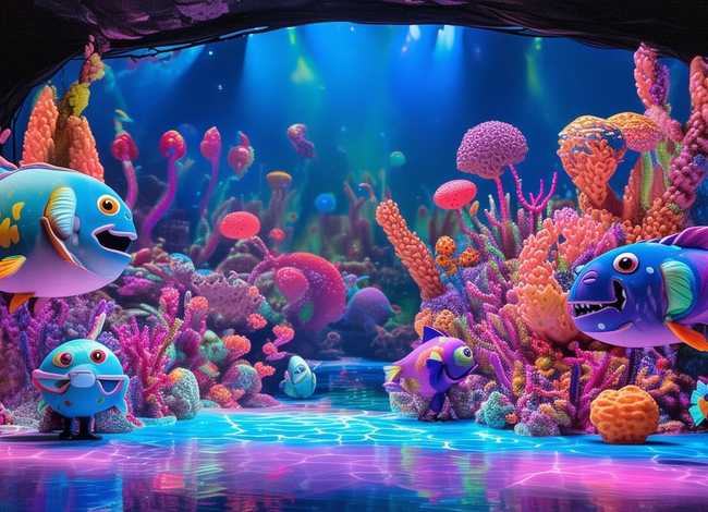 儿童海底总动员游戏 - 儿童剧海底总动员