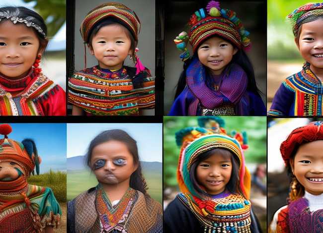 少数民族儿童服装图片大全 少数民族儿童服装图片大全集