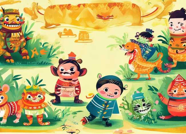 儿童十二生肖故事完整版 - 十二生肖故事幼儿版