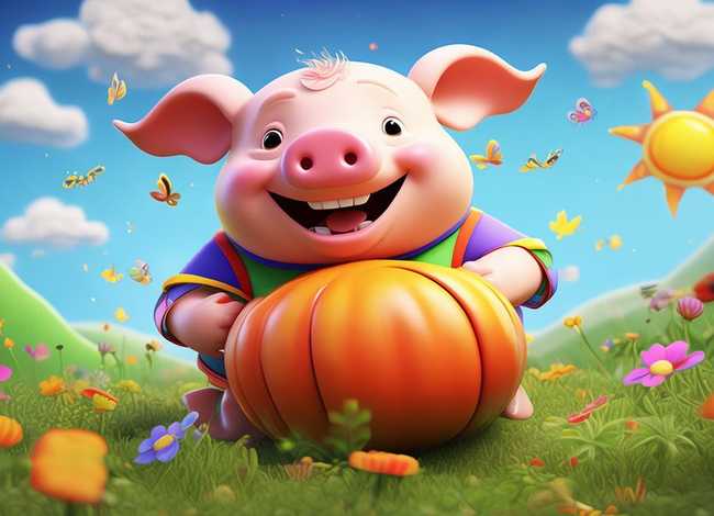儿童故事猪八戒吃西瓜配乐 猪八戒吃西瓜儿歌 幼儿故事