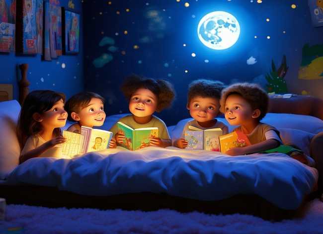3-6岁儿童睡前故事5篇、3~6岁睡前故事大全