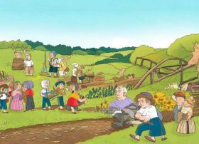 劳动故事绘本，劳动故事绘本图片