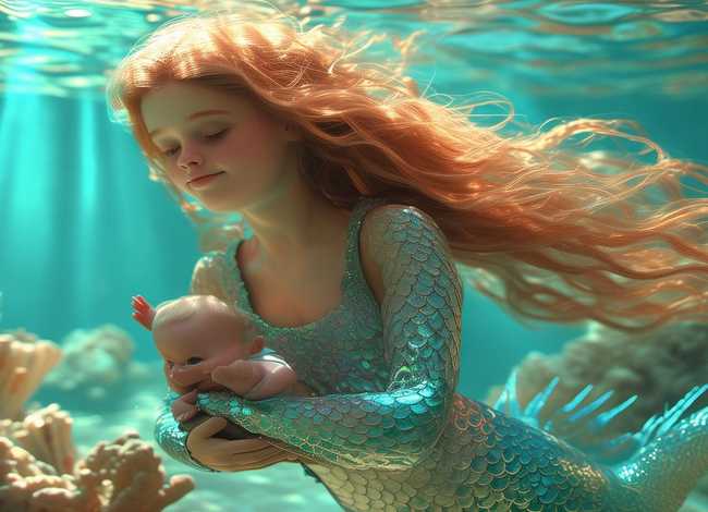 儿童美人鱼的故事;美人鱼的幼儿故事 儿童美人鱼的故事;美人鱼的幼儿故事