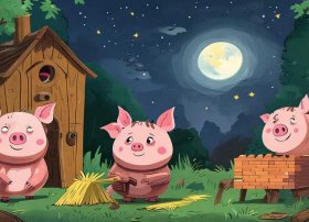 睡前故事 三只小猪盖房子（睡前故事 三只小猪盖房子 在线收听）