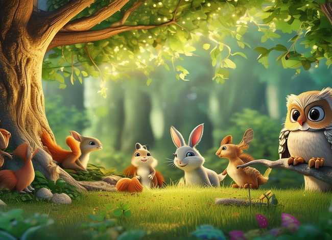 小动物中篇儿童故事 - 小动物故事大全长篇