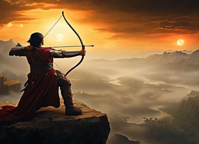 后羿射日小故事的视频，后羿射日小故事的视频怎么拍