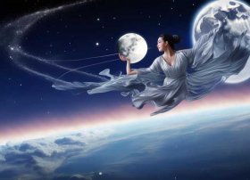 嫦娥奔月儿童故事英文版（嫦娥奔月英文版小故事）
