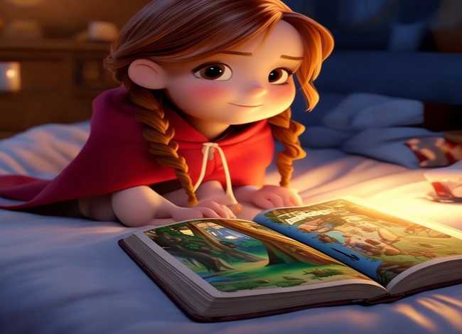 少儿睡前故事儿童小红帽 少儿故事大全 睡前故事小红帽