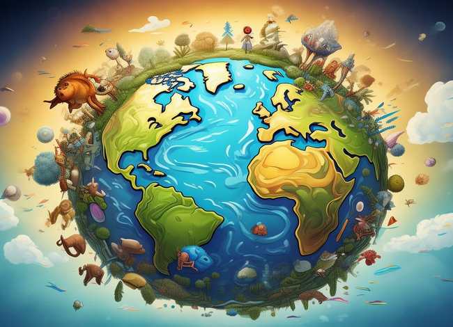 地球故事儿童绘本、地球的故事绘本