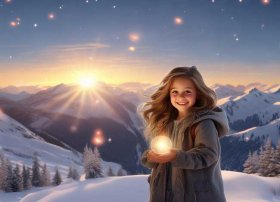 雪山小故事；雪山小故事,雪山小太阳的故事