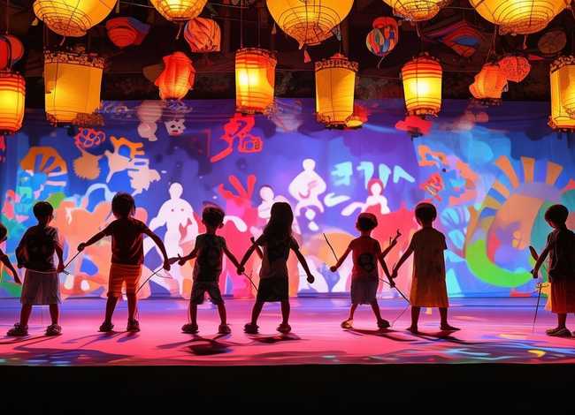 儿童皮影作品 儿童皮影作品简介