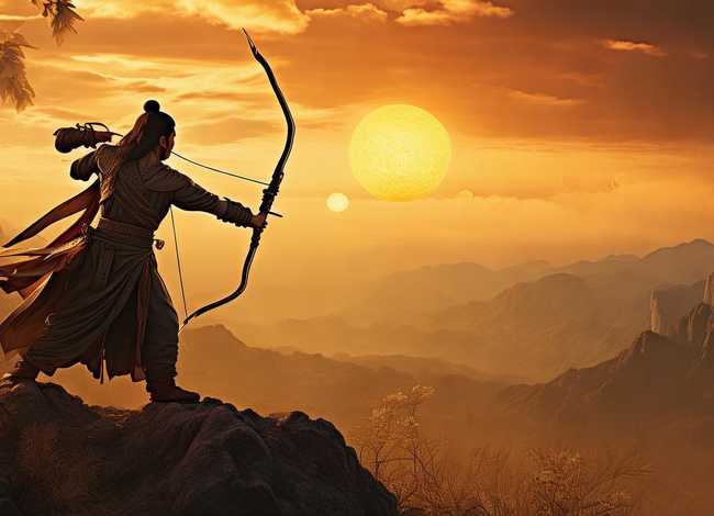 后羿射日故事文字版、后羿射日故事文字版内容