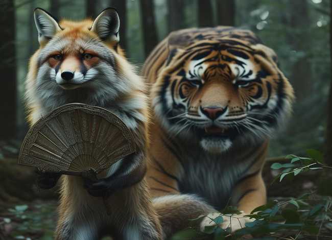 儿童故事狐假虎威寓意(狐假虎威故事和寓意) 儿童故事狐假虎威寓意(狐假虎威故事和寓意)