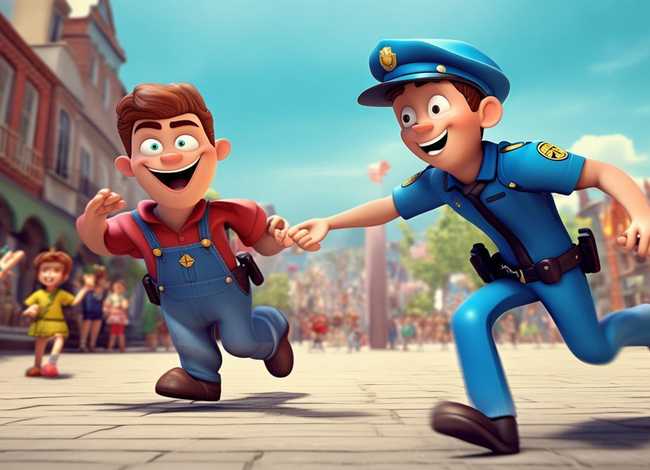 儿童故事警察抓小偷ppt(少儿故事警察抓小偷) 儿童故事警察抓小偷ppt(少儿故事警察抓小偷)