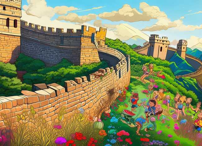 长城小故事；长城小故事手抄报