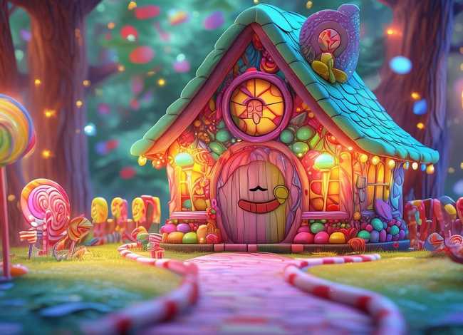 儿童故事《糖果屋》 - 糖果屋幼儿故事
