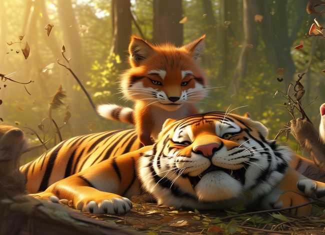 儿童故事3分钟；儿童故事3分钟狐假虎威