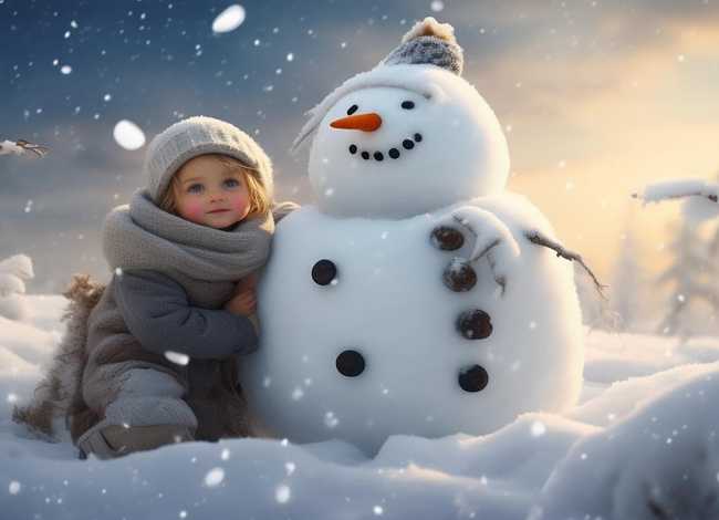 儿童故事雪孩子故事简介、雪孩子幼儿故事全文