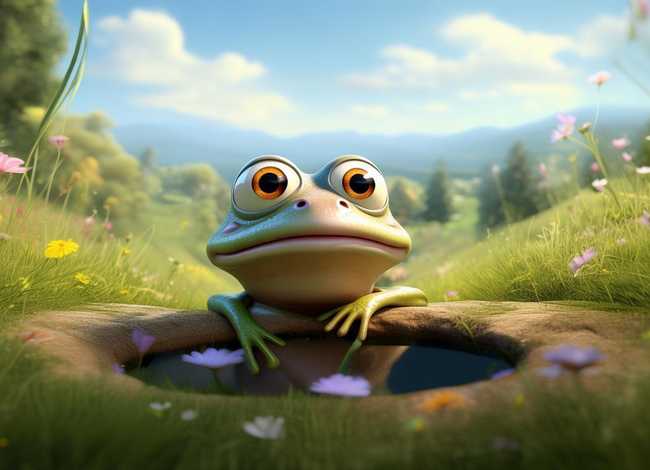 儿童故事井底之蛙演讲 井底之蛙小故事演讲稿100字