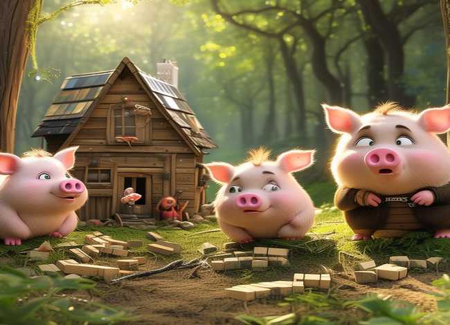 3只小猪故事 - 3只小猪故事新编怎么写 3只小猪故事 - 3只小猪故事新编怎么写