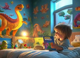 儿童睡前故事恐龙世界全集 幼儿睡前故事恐龙世界