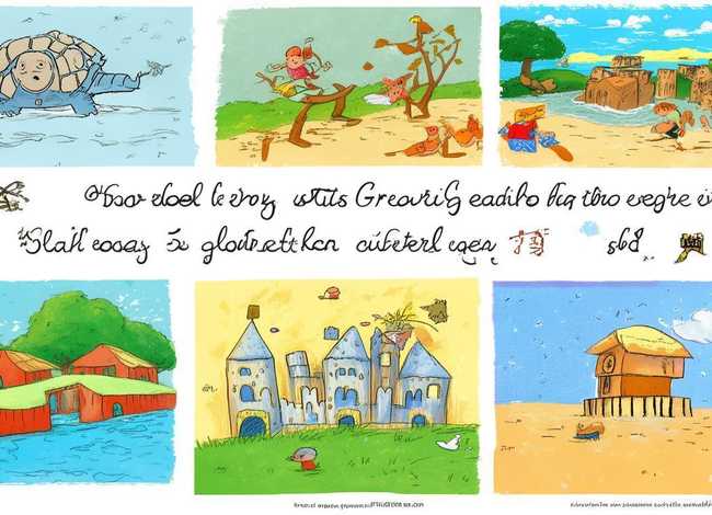 成语故事儿童3-6岁简笔画;成语故事简笔画六幅图 成语故事儿童3-6岁简笔画;成语故事简笔画六幅图